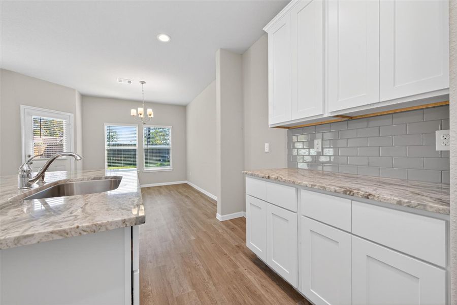 Furnished interior view inside a new home in Woodland Lakes, Huffman (Image 15).