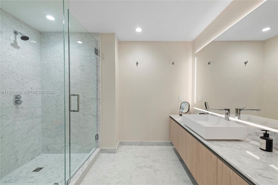 Furnished interior view inside a new home in , Bay Harbor Islands (Image 15).