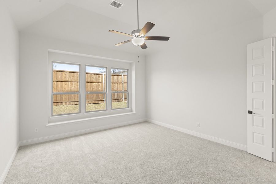 Representative unfurnished interior of a home built from the Crockett by Windsor Homes in Anna Town Square, Anna (Image 26).