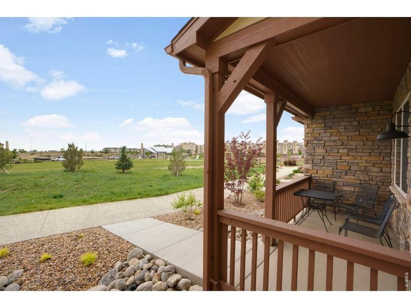 Exterior details and patio area of a home in , Broomfield (Image 26).