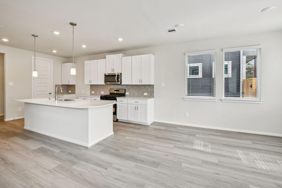 Photo is not of the actual home, but is an inspirational photo of builder’s model home and may depict options, furnishings, and/or decorator features that are not included.