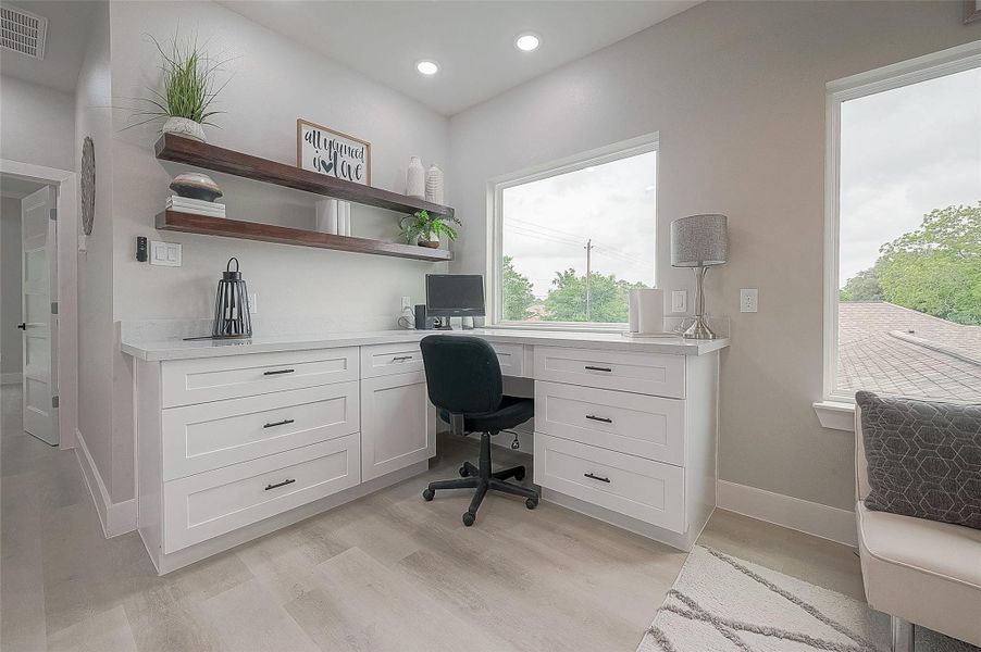 Furnished interior view inside a new home in , Houston (Image 7). Furnished interior view inside a new home in , Houston (Image 7).