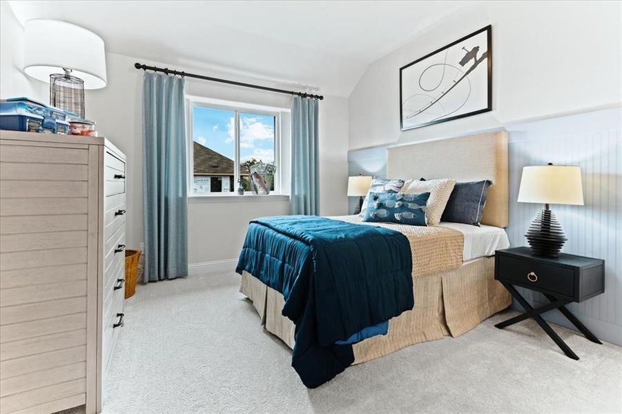 Furnished interior view inside a new home in Walden Pond West, Forney (Image 22).