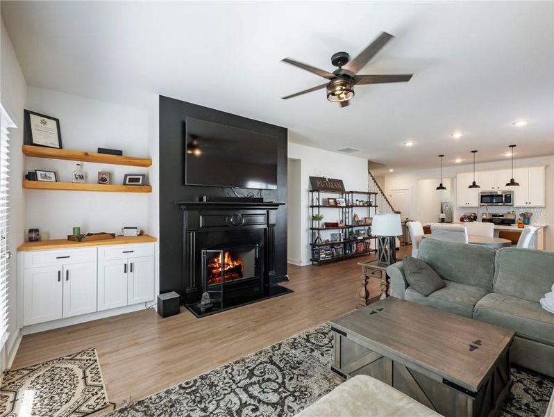 Furnished interior view inside a new home in Traditions of Braselton, Jefferson (Image 13). Furnished interior view inside a new home in Traditions of Braselton, Jefferson (Image 13).