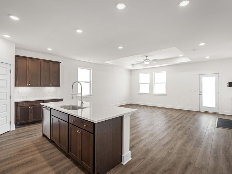 Furnished interior view inside a new home in Woods Crossing, Gallatin (Image 9).