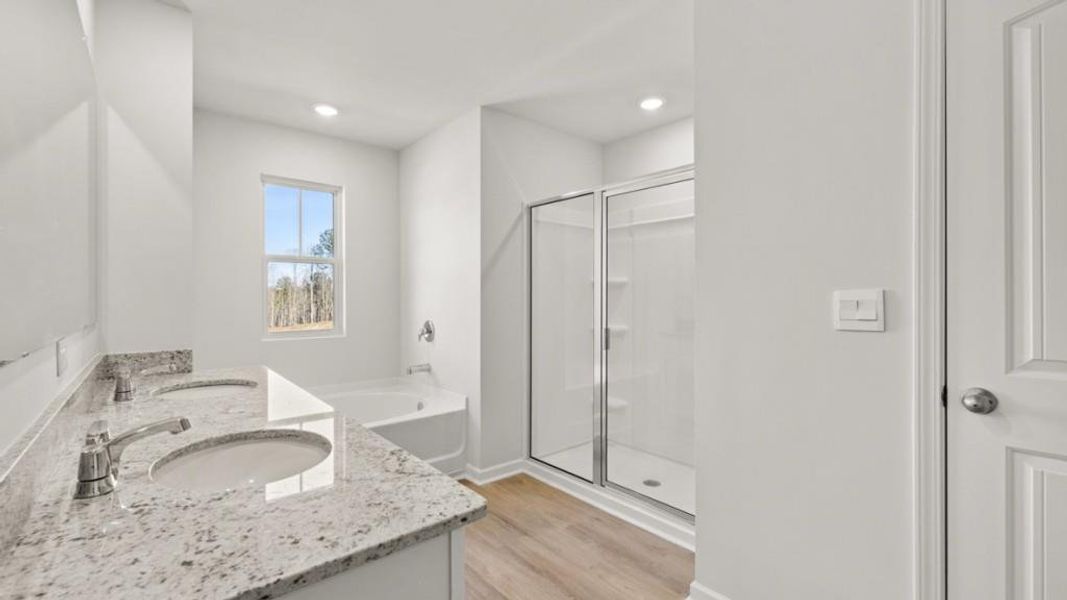 Furnished interior view inside a new home in Oconee Overlook, Gainesville (Image 4).