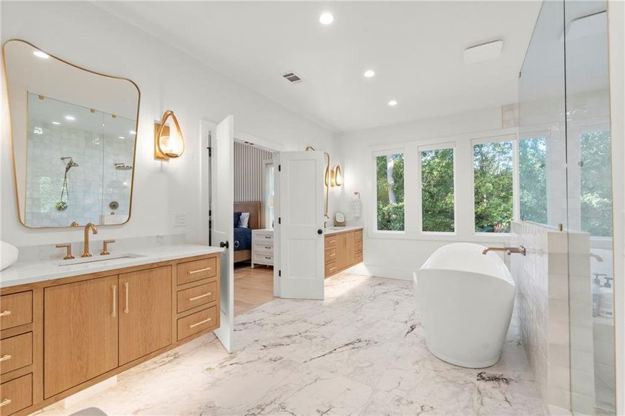 Furnished interior view inside a new home in , Brookhaven (Image 5).