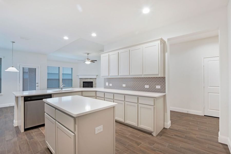 Representative exterior photo of a completed home built from the Preston by Impression Homes in Mercer Meadows, Royse City, TX (Image 8).