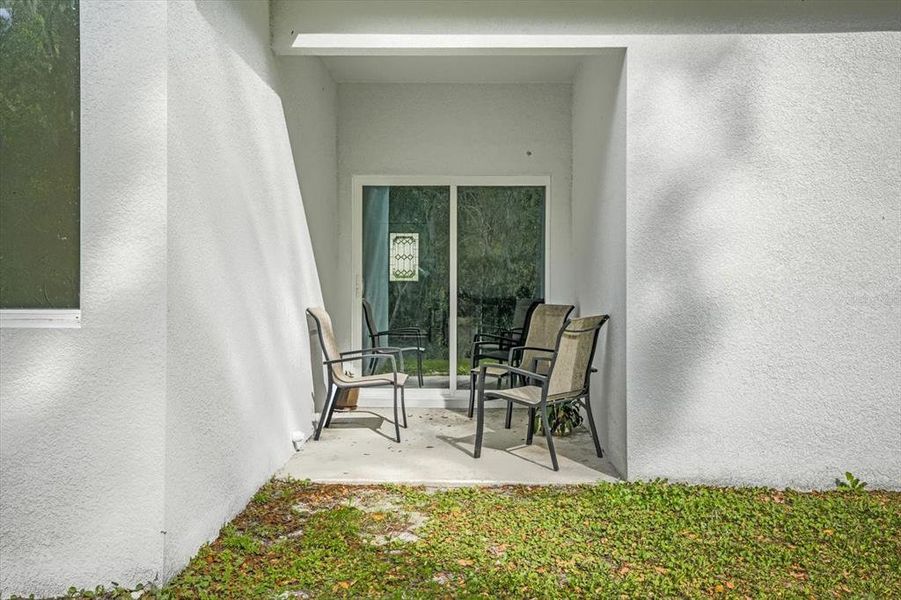 Exterior details and patio area of a home in , Deland (Image 3). Exterior details and patio area of a home in , Deland (Image 3).
