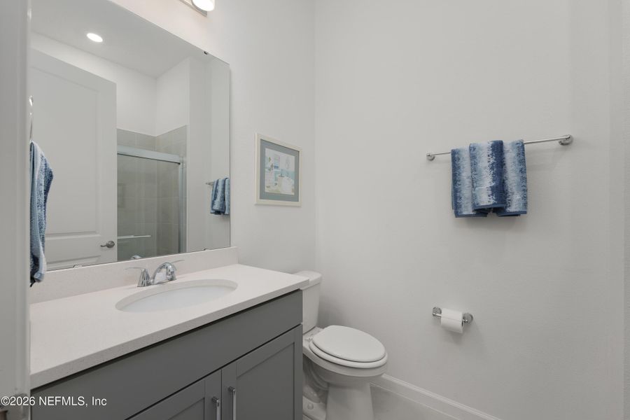 Furnished interior view inside a new home in , St. Augustine (Image 14).