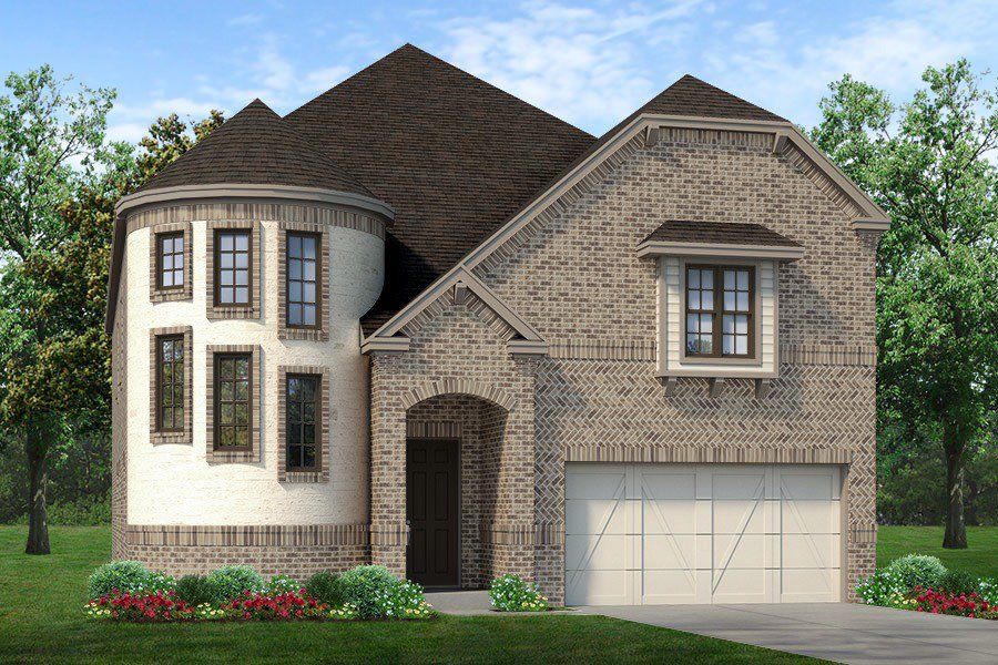 Representative exterior photo of a completed home built from the Dublin by Sandlin Homes in Lakesong, Midlothian, TX (Image 22). Representative exterior photo of a completed home built from the Dublin by Sandlin Homes in Lakesong, Midlothian, TX (Image 22).
