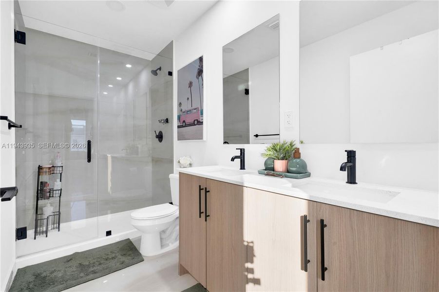 Furnished interior view inside a new home in , Florida City (Image 12).