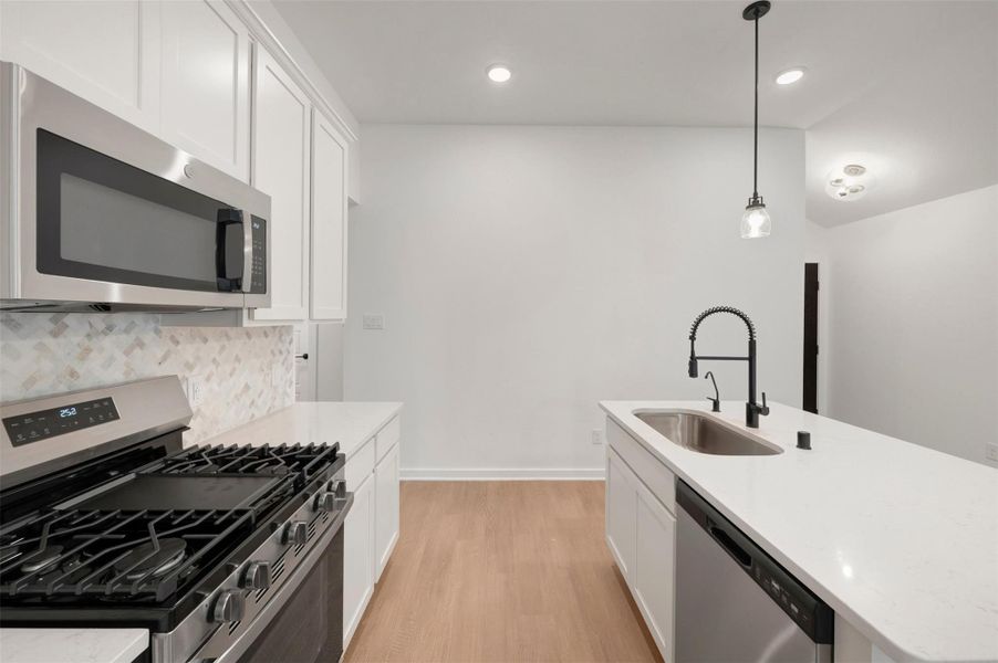 Furnished interior view inside a new home in Summerview, Fulshear (Image 13).