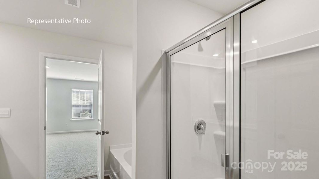 Furnished interior view inside a new home in Secrest Commons, Monroe (Image 7).