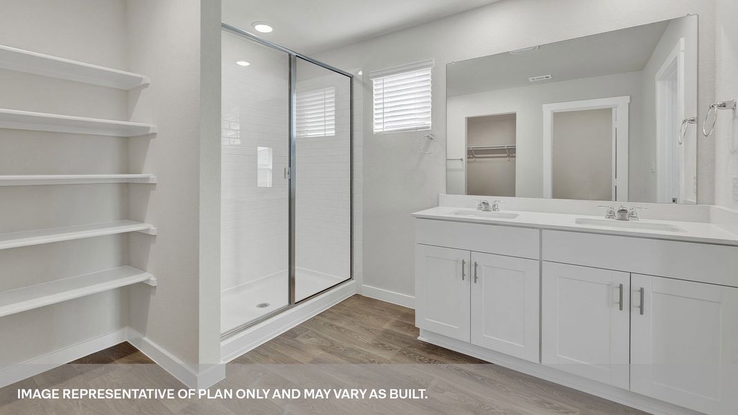 Furnished interior view inside a new home in Hartland Ranch, Lockhart (Image 11).