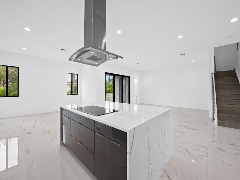 Furnished interior view inside a new home in , Fort Lauderdale (Image 8). Furnished interior view inside a new home in , Fort Lauderdale (Image 8).