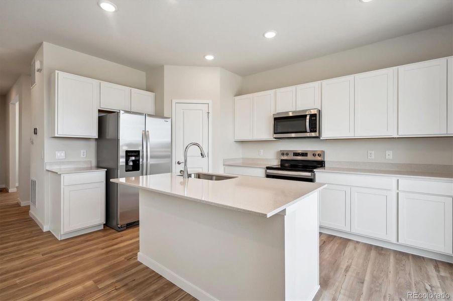 Furnished interior view inside a new home in Spring Valley Ranch, Elizabeth (Image 7).