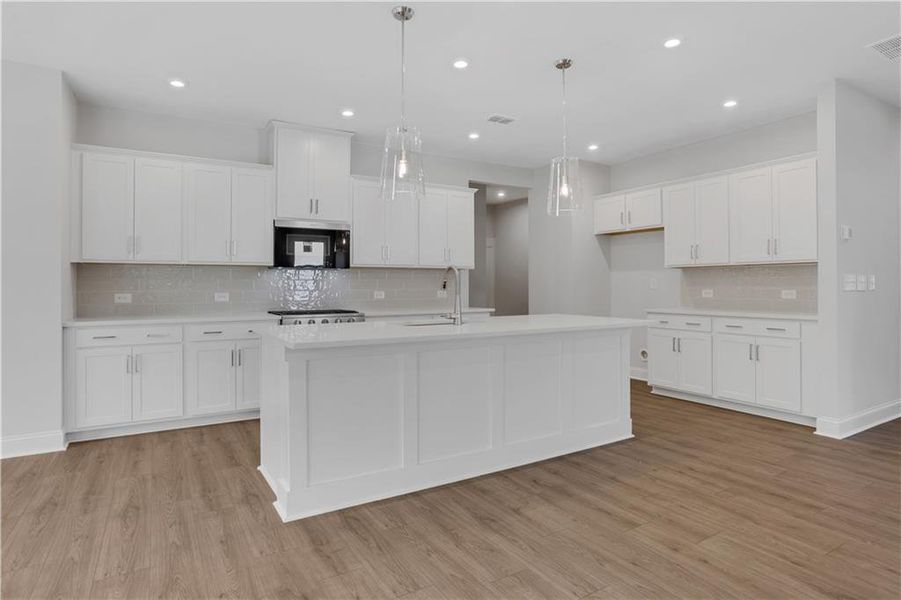 Furnished interior view inside a new home in Cambridge at Steels Bridge, Canton (Image 4).
