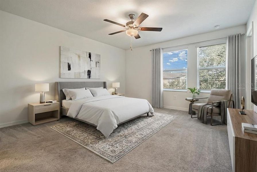 Furnished interior view inside a new home in , Tampa (Image 16).