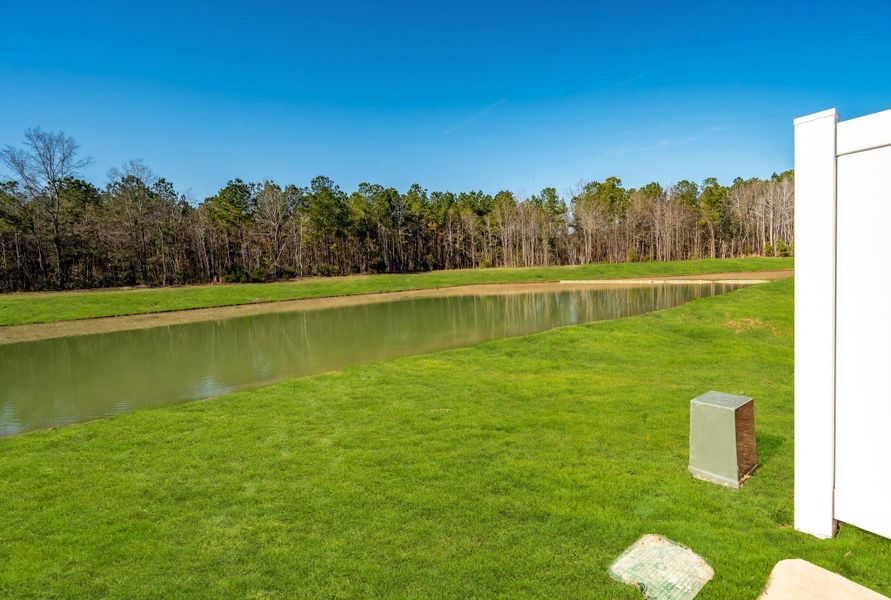 Exterior details and patio area of a home in The Landings at Montague, Goose Creek (Image 3).