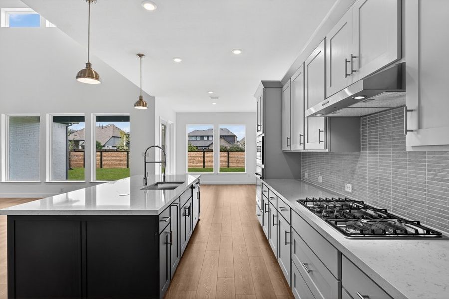 Furnished interior view inside a new home in The Ridge at Northlake, Northlake (Image 5).