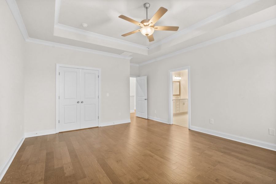 Representative unfurnished interior of a home built from the The Cantrell by The Providence Group in Aberdeen, Hoschton (Image 29).