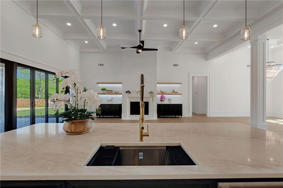 Furnished interior view inside a new home in , Monroe (Image 9).