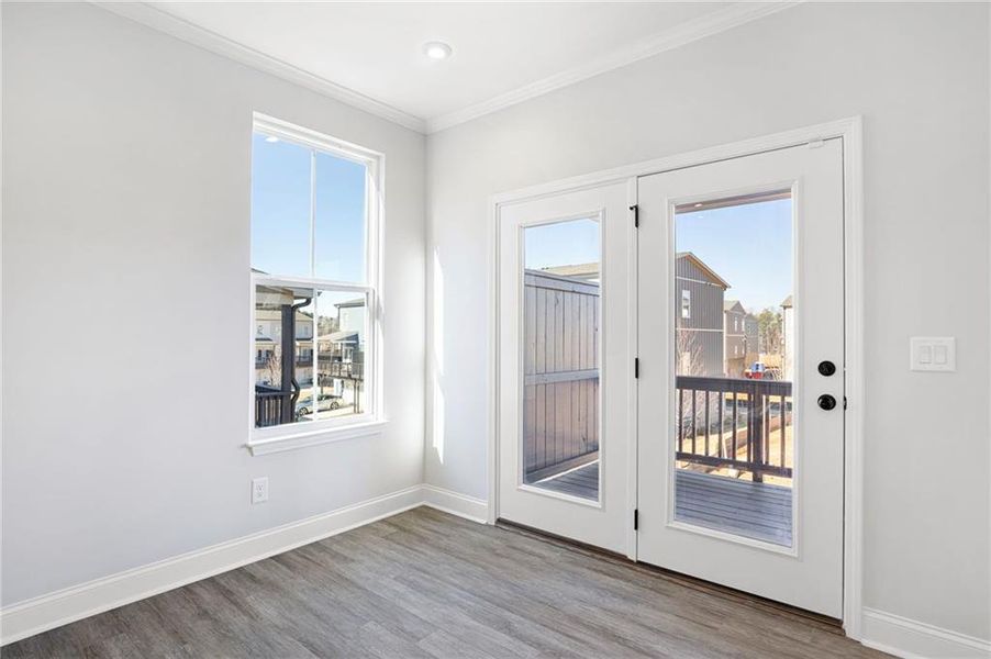 Spacious, unfurnished interior of a new home in Waverly at Buice Lake, Acworth (Image 17).