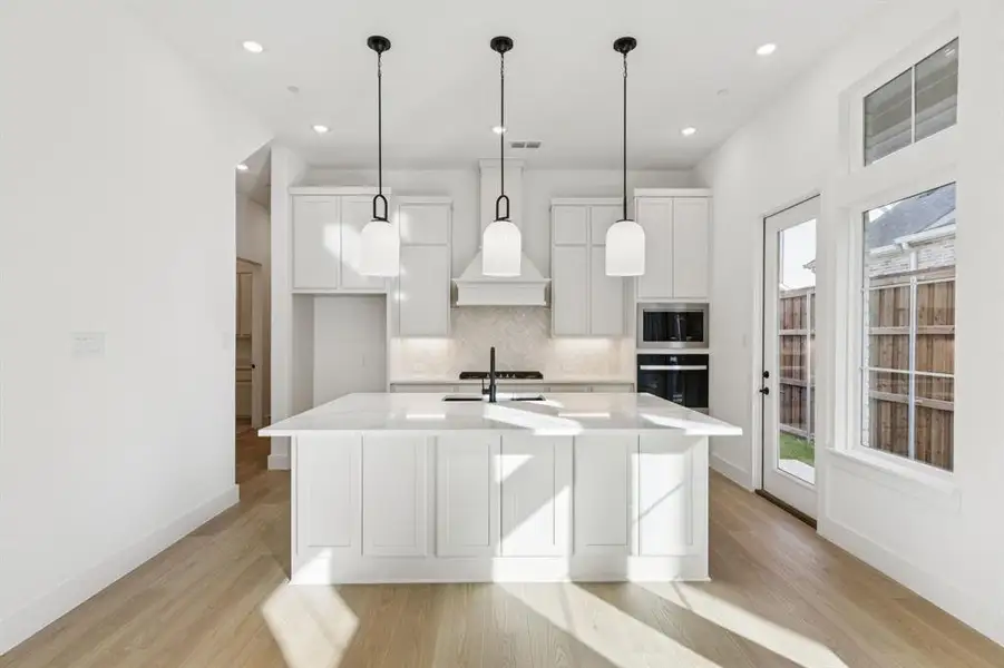 Furnished interior view inside a new home in , Frisco (Image 13).