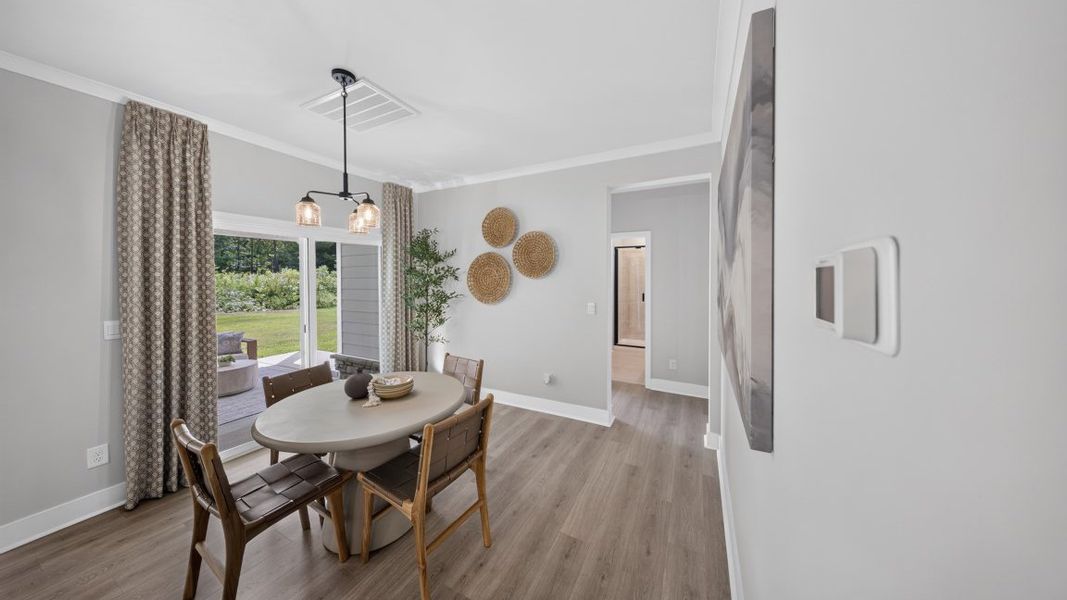 Furnished interior view inside a new home in Westport, York (Image 16).