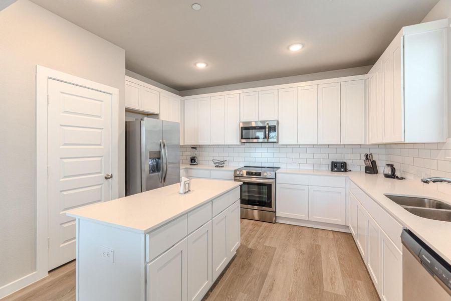 Furnished interior view inside a new home in , Shenandoah (Image 14). Furnished interior view inside a new home in , Shenandoah (Image 14).