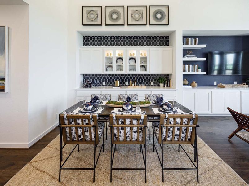 Representative Dining Room - some options shown Representative Dining Room - some options shown