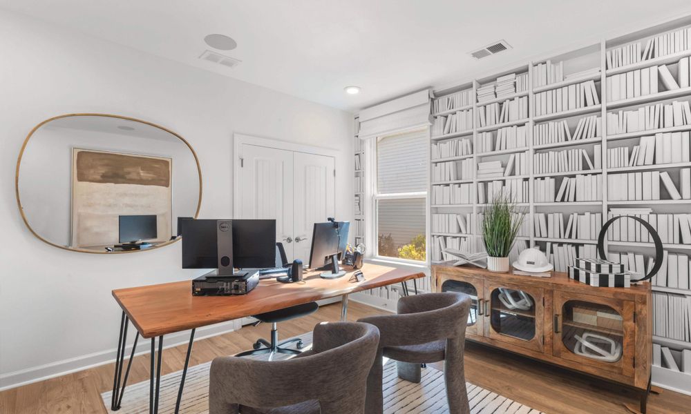 Furnished interior view inside a new home in Bridgewater - Shorehaven Village, Little River (Image 26).