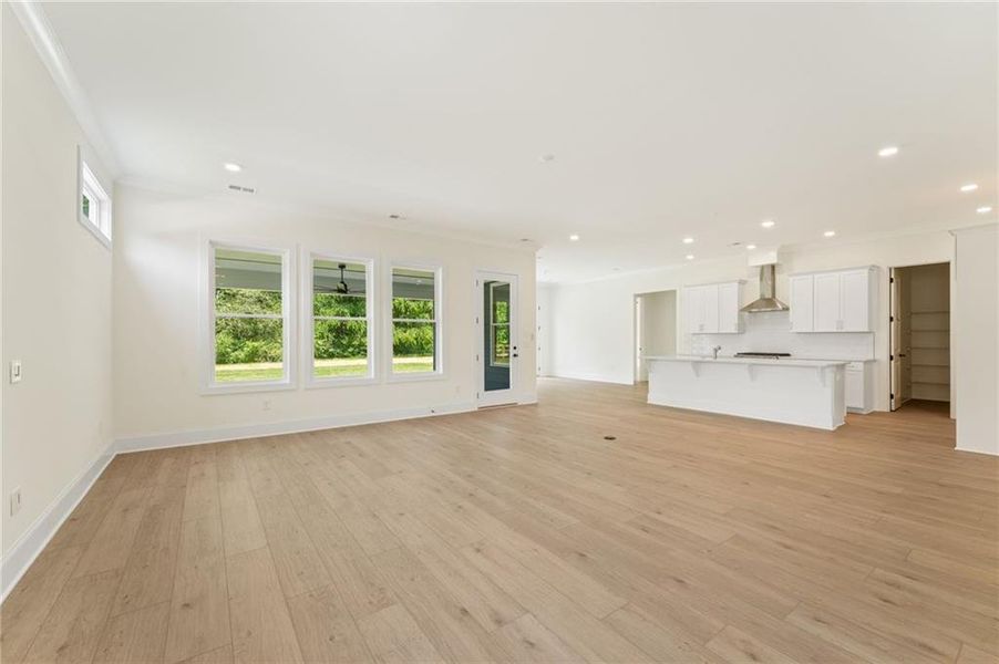 Spacious, unfurnished interior of a new home in Oak Valley Estates, Marietta (Image 14). Spacious, unfurnished interior of a new home in Oak Valley Estates, Marietta (Image 14).
