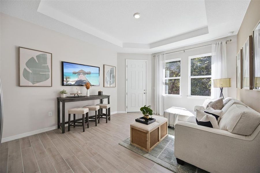 Furnished interior view inside a new home in Archers Mill, Ormond Beach (Image 16).