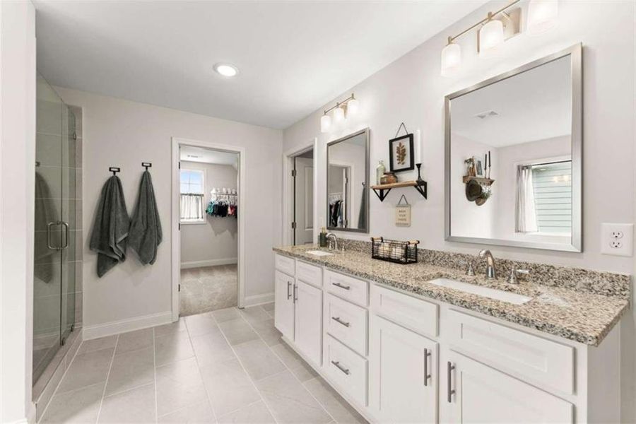 Furnished interior view inside a new home in , Dawsonville (Image 14).