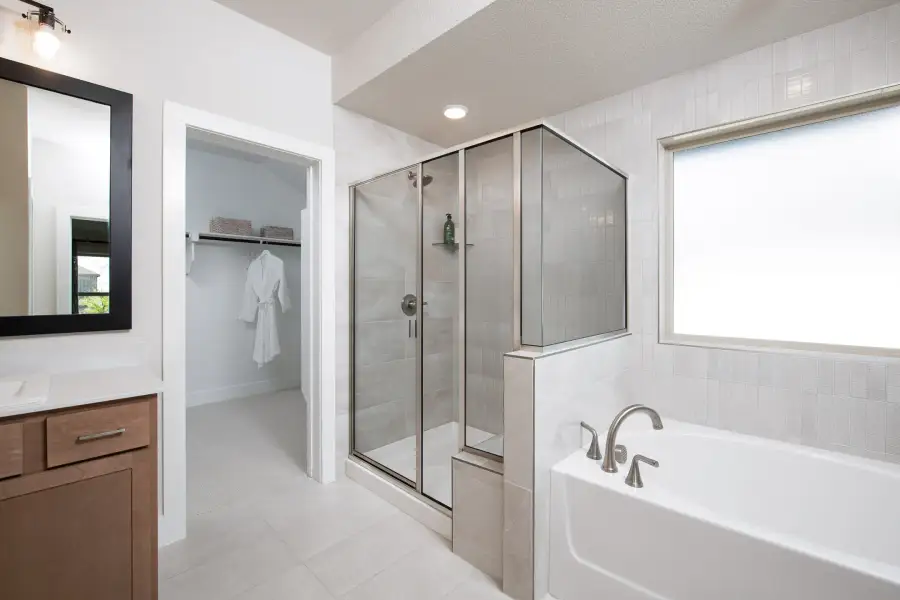 Furnished interior view inside a new home in The Retreat at Harvest, Argyle (Image 11).