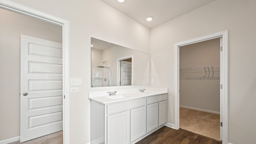Furnished interior view inside a new home in Jackson Landing, Jefferson (Image 10). Furnished interior view inside a new home in Jackson Landing, Jefferson (Image 10).