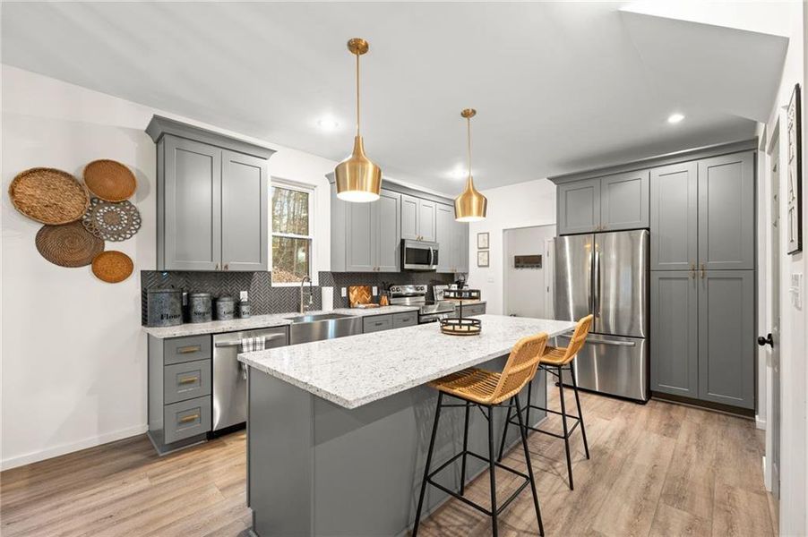 Furnished interior view inside a new home in , Dahlonega (Image 34).