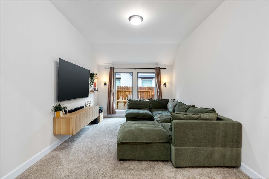 Furnished interior view inside a new home in Marvida, Cypress (Image 13).