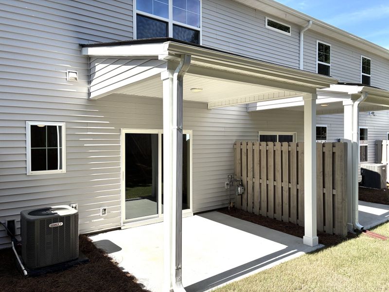 Front exterior of a new home in Miller Park, Greenville, SC, highlighting curb appeal (Image 17).