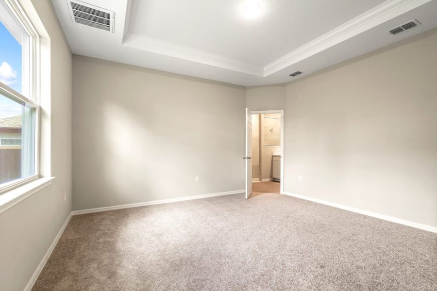 Representative unfurnished interior of a home built from the Delray by Holiday Builders in Palm Bay, Palm Bay (Image 8).