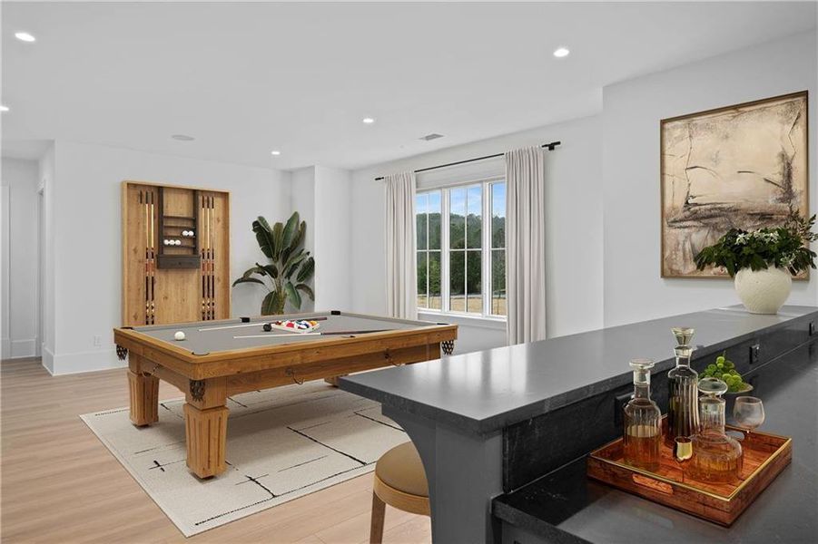 Furnished interior view inside a new home in , Milton (Image 13).