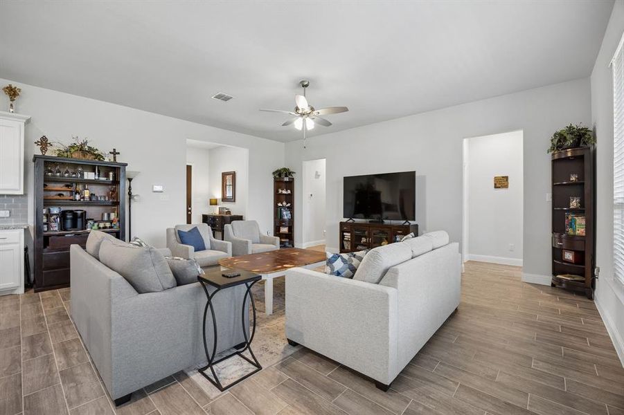 Furnished interior view inside a new home in Timberbrook, Justin (Image 19).