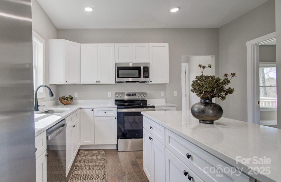 Furnished interior view inside a new home in , Asheville (Image 8).