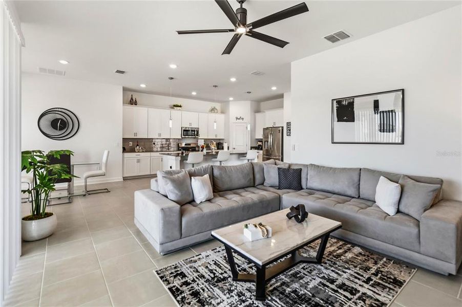 Furnished interior view inside a new home in Providence, Davenport (Image 34).