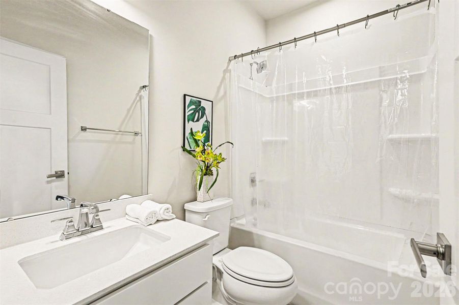 Furnished interior view inside a new home in , Charlotte (Image 18). Furnished interior view inside a new home in , Charlotte (Image 18).