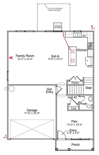 2D floor plan layout of this home in , Summerville, SC (Image 4). 2D floor plan layout of this home in , Summerville, SC (Image 4).