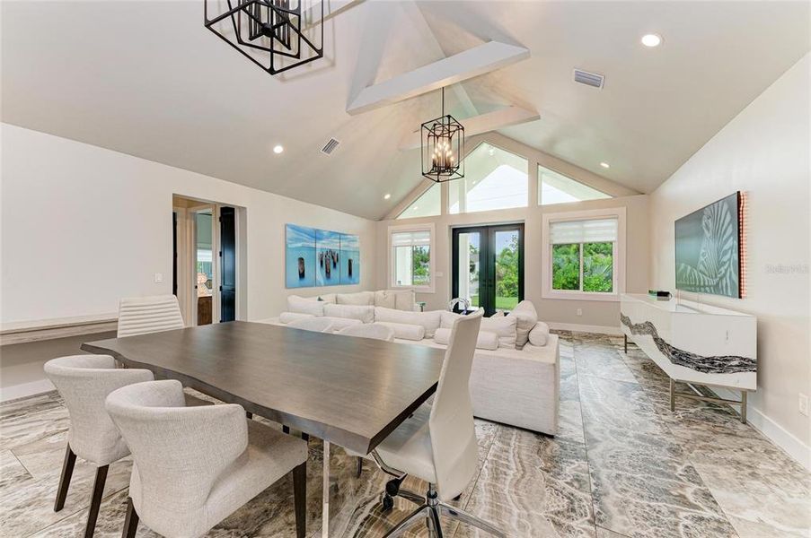 Furnished interior view inside a new home in , Sarasota (Image 46). Furnished interior view inside a new home in , Sarasota (Image 46).