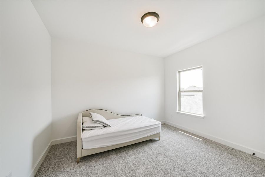 Bedroom number four is located upstairs. Bedroom number four is located upstairs.